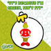 Grinch Christmas Inflatable Outdoor Decoration 150cm x 75cm Green X 1