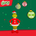 Grinch Christmas Inflatable Outdoor Decoration 180cm x 90cm Green X 1