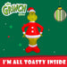 Grinch Christmas Inflatable Outdoor Decoration 180cm x 90cm Green X 1