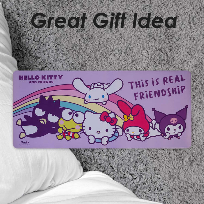 Hello Kitty Desk Mat Multicoloured Gaming Mat Multi - 35cm x 80cm