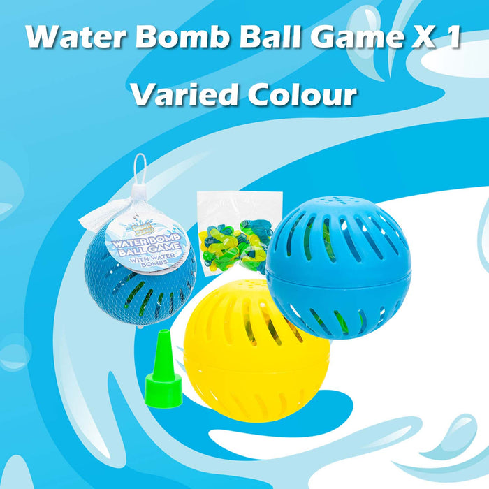 Water Bomb Ball Game Swimming Outdoor Summer Blue or Yellow
