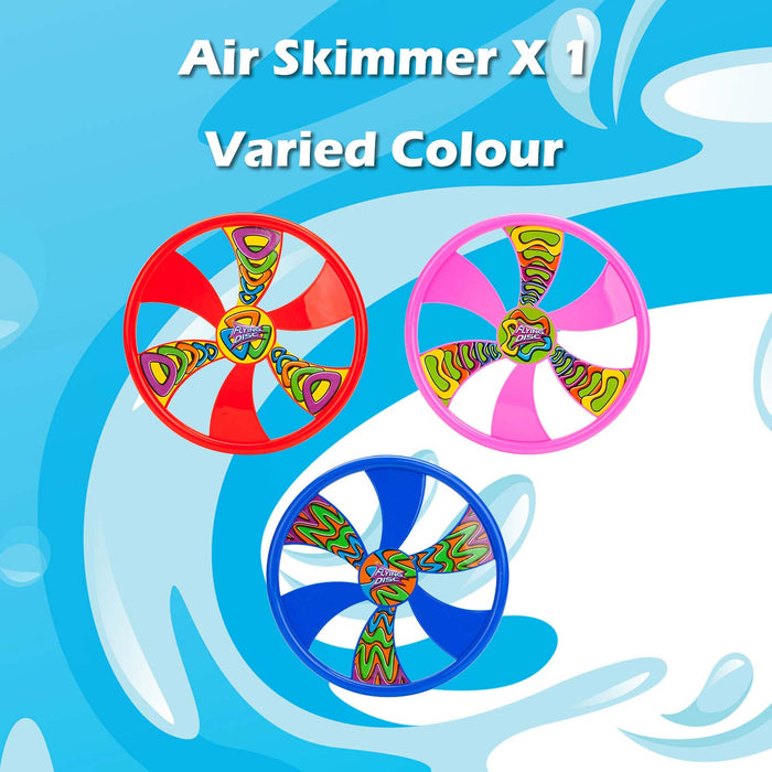 Air Skimmer Outdoor Games Summer Activity 30cm x 30cm Varied Colour X 1