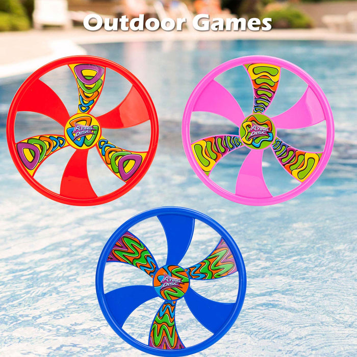 Air Skimmer Outdoor Games Summer Activity 30cm x 30cm Varied Colour X 1