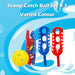 Scoop Catch Ball Set Red Blue Outdoor Summer Garden Game