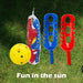Scoop Catch Ball Set Red Blue Outdoor Summer Garden Game