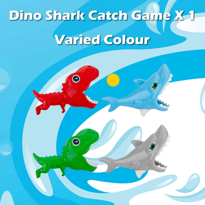 Dino Shark Catch Game Assorted Colours