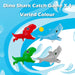 Dino Shark Catch Game Assorted Colours