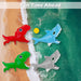 Dino Shark Catch Game Outdoor Games Summer 26cm x 18cm Varied Colour X 2