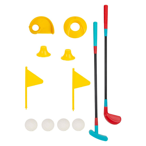 Childs Golf Set Outdoor Games Summer Activity 53cm x 8cm Multi Coloured X 2