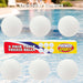Table Tennis Balls Outdoor Games Summer Activity 4cm x 24cm White X 6 Pack