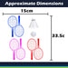 Badminton Set Outdoor Games Summer Activity 33.5cm x 15cm Varied Colour X 2