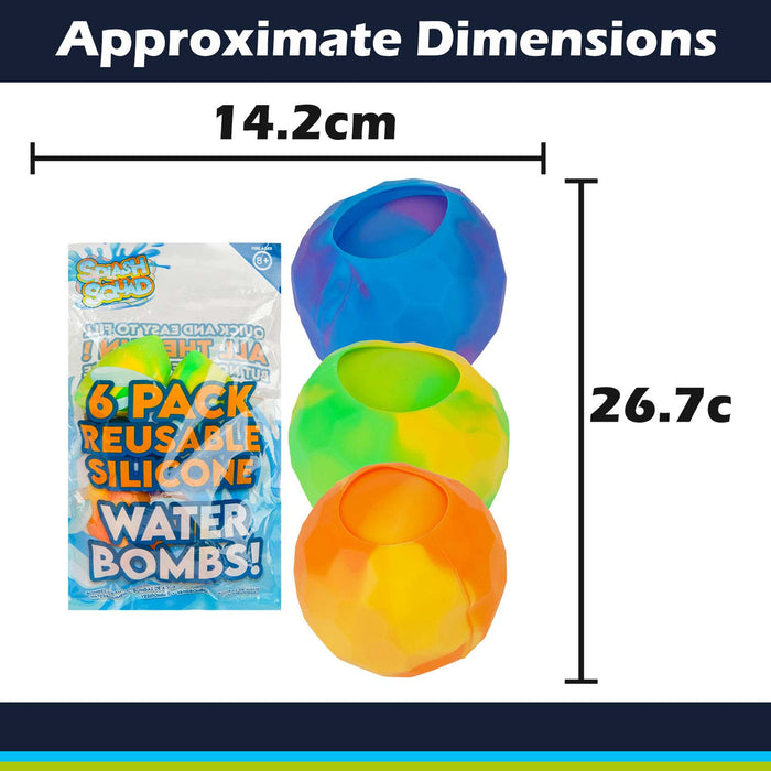 Reusable Silicone Water Bombs Outdoor Multicolour Kids Summer Pool Toy