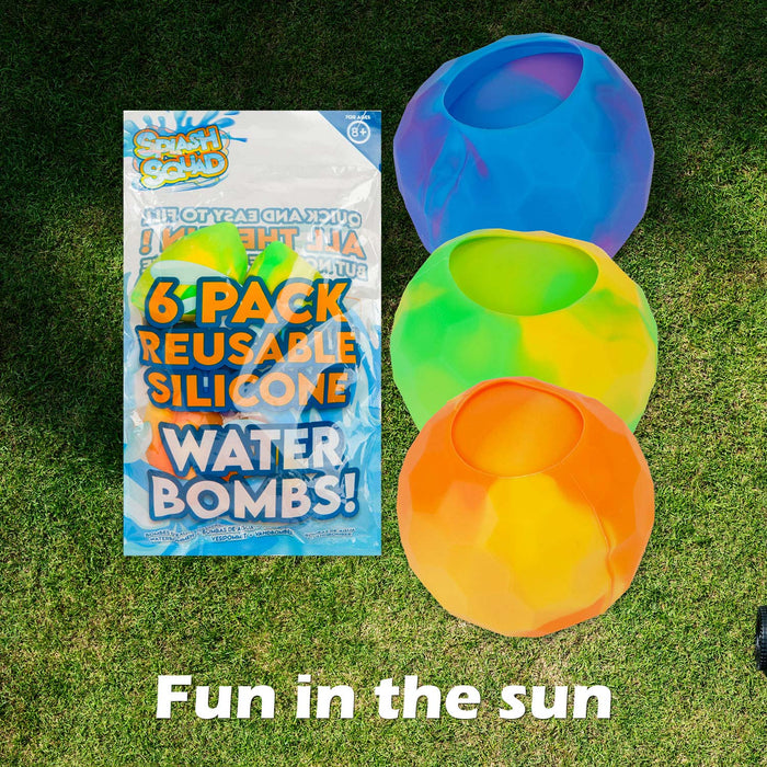 Reusable Silicone Water Bombs Outdoor Multicolour Kids Summer Pool Toy