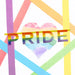 Pride Banner Gay LGBT Pride, Colourful Stripes for Pride Festival 180cm Rainbow