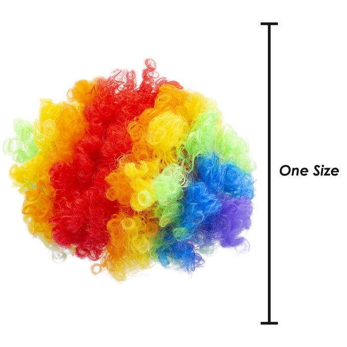 Pride Wig LGBT hair Festival 1 Piece Rainbow
