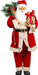 Luxury Standing Red Father Christmas Figure