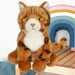 Bengal Cat Soft Toy Premium Quality Orange - 30cm x 12cm