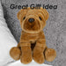 Sharpei Dog Soft Toy Premium Quality Brown - 30cm x 12cm