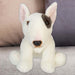 Bull Terrier Dog Soft Toy Premium Quality White - 30cm x 12cm