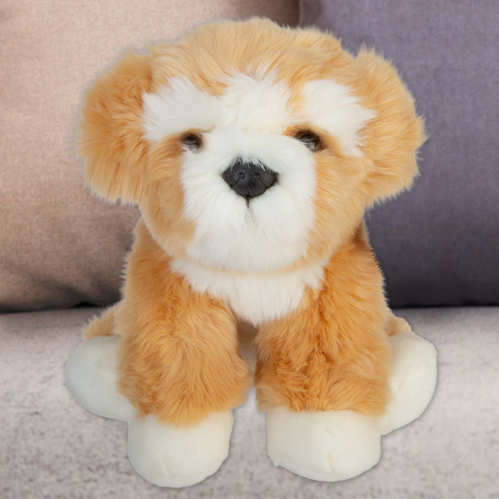Maltipoo Dog Soft Toy Premium Quality Orange - 30cm x 12cm