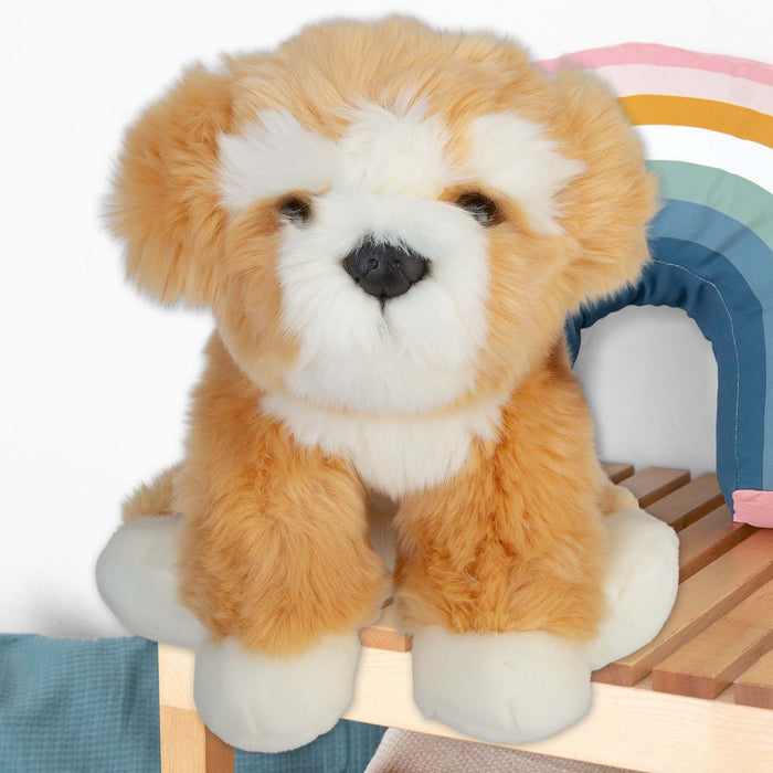 Maltipoo Dog Soft Toy Premium Quality Orange - 30cm x 12cm