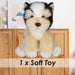Yorkshire Terrier Dog Soft Toy Premium Quality Multi - 30cm x 12cm