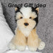 Yorkshire Terrier Dog Soft Toy Premium Quality Multi - 30cm x 12cm