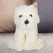 Highland Terrier Dog Soft Toy Premium Quality White - 30cm x 12cm