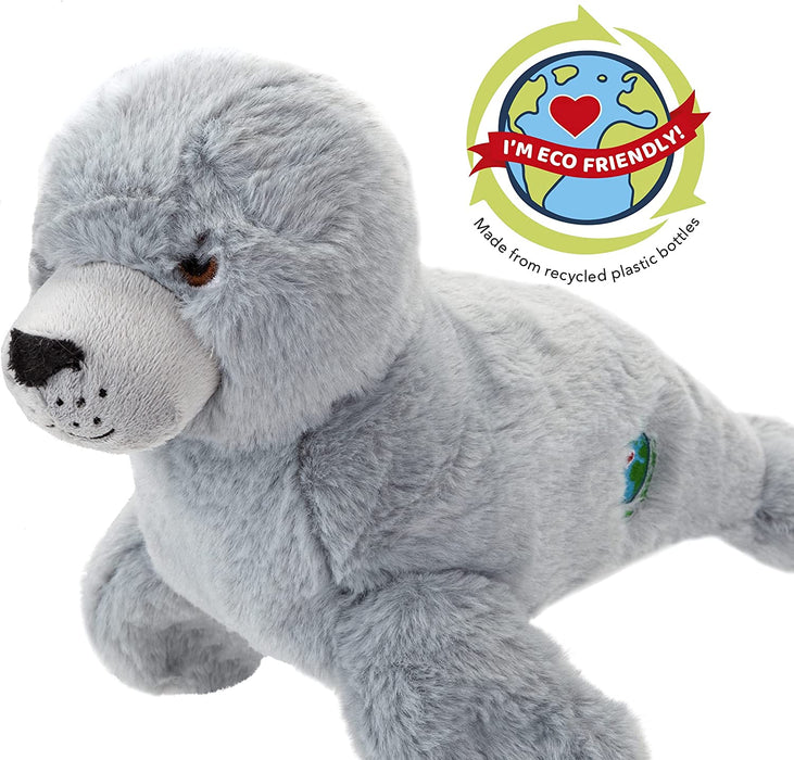 Seal Soft Toy Eco Friendly Plush 100% Recycled Cuddly Environmental 40cm