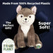 Husky Dog Soft Toy Eco Plush 100% Recycled