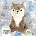 Husky Dog Soft Toy Eco Friendly Plush 100% Recylcled Cuddly Environmental 23cm