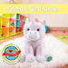 Pink Unicorn Soft Toy 100% Recylcled Materials-Eco Friendly 23cm Pink