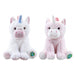 White Unicorn Soft Toy 100% Recycled Materials-Eco Friendly or