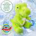 T Rex Soft Toy Dinosaur 100% Recylcled Materials-Eco Friendly 23cm Green