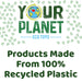 Triceratops Soft Toy Dinosaur 100% Recycled Materials-Eco Friendly