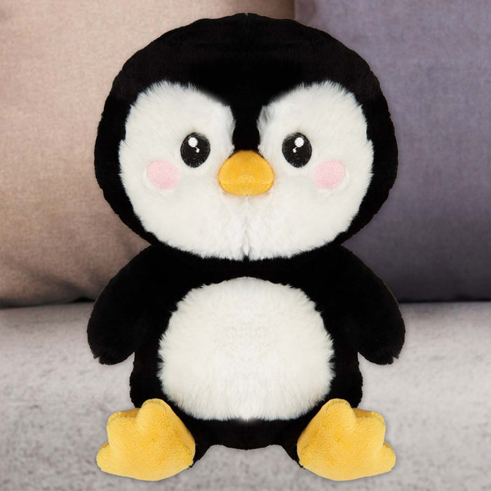 Penguin Kawaii Zoo Soft Toy Bedroom Decoration Black - 26cm x 16cm