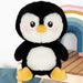 Penguin Kawaii Zoo Soft Toy Bedroom Decoration Black - 26cm x 16cm