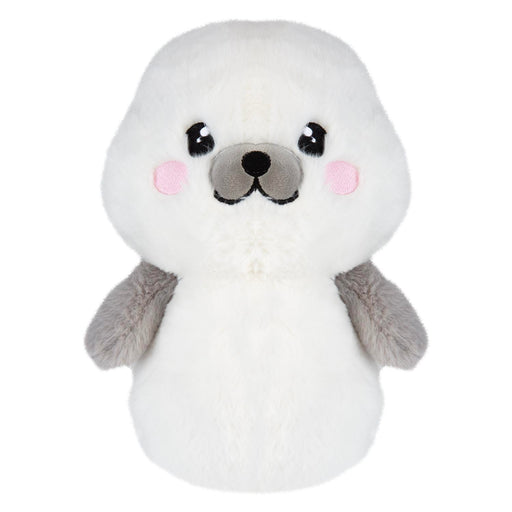 Seal Kawaii Zoo Soft Toy Bedroom Decoration White - 26cm x 18cm
