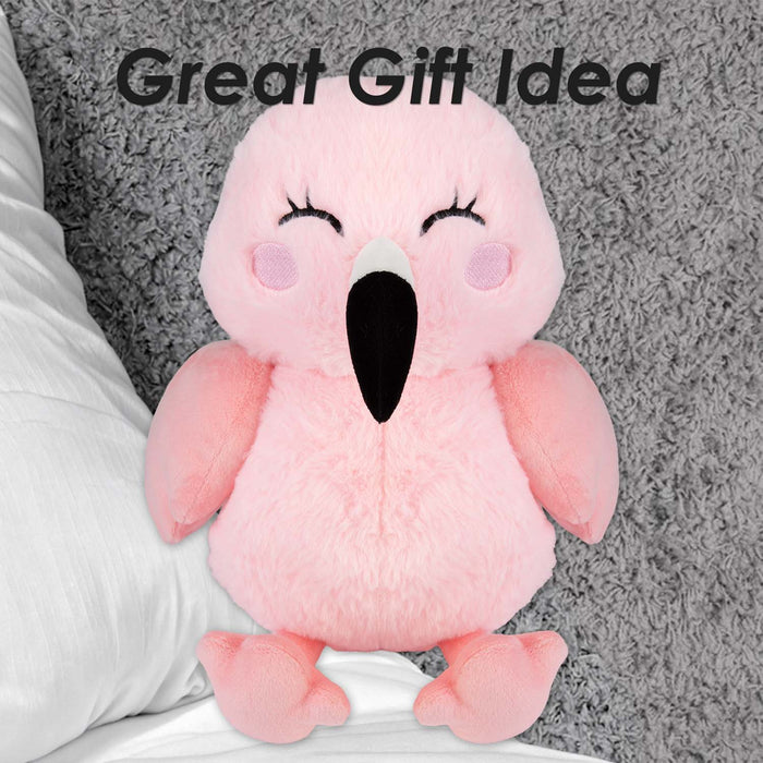 Flamingo Kawaii Zoo Soft Toy Bedroom Decoration Pink - 25cm x 16cm