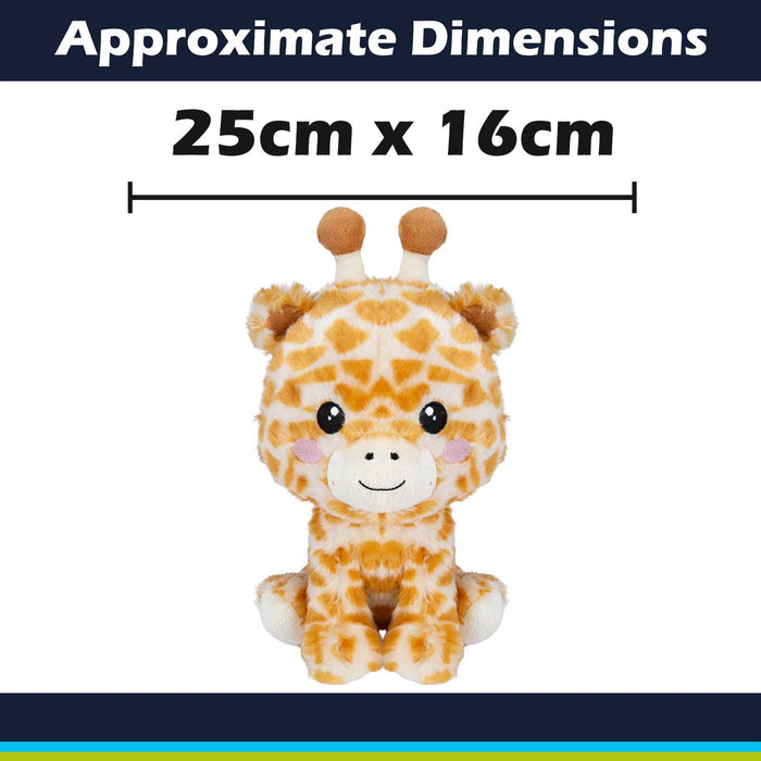 Giraffe Kawaii Zoo Soft Toy Bedroom Decoration Multi - 25cm x 16cm