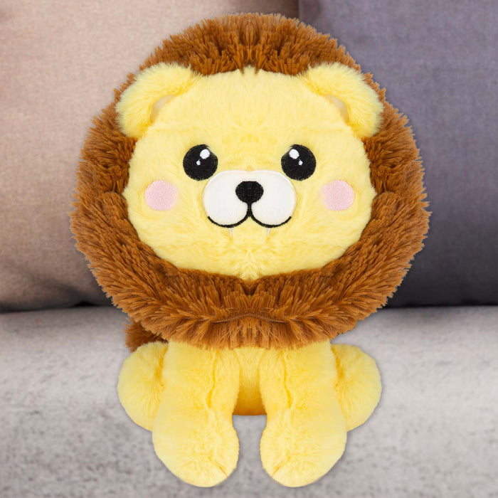Lion Kawaii Zoo Soft Toy Bedroom Decoration Multi - 25cm x 16cm