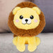 Lion Kawaii Zoo Soft Toy Bedroom Decoration Multi - 25cm x 16cm
