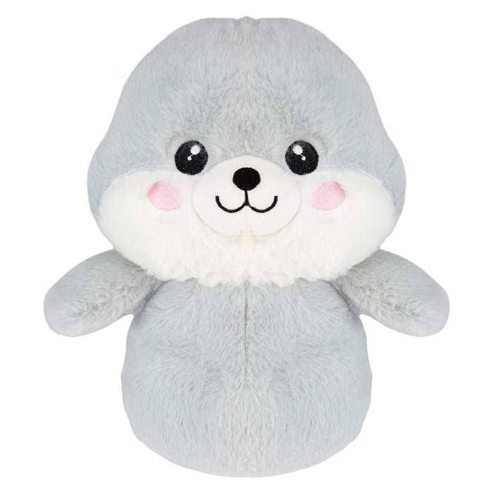 Sea Lion Kawaii Zoo Soft Toy Bedroom Decoration Grey - 26cm x 18cm