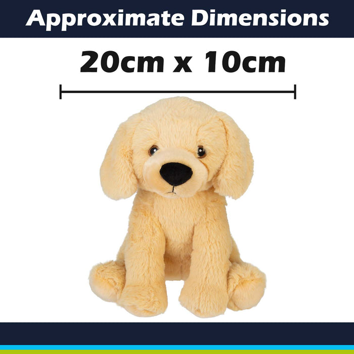 Labrador Eco Soft Toy Planet Pals Animals Cream - 20cm x 10cm