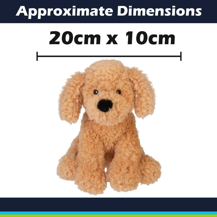 Cockapoo Eco Soft Toy Planet Pals Animals Brown - 20cm x 10cm