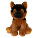 Alsatian Eco Soft Toy Planet Pals Animals Black - 20cm x 10cm