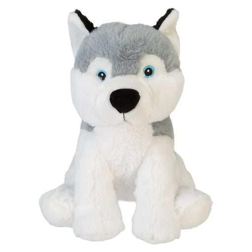 Husky Eco Soft Toy Planet Pals Animals Grey - 20cm x 10cm