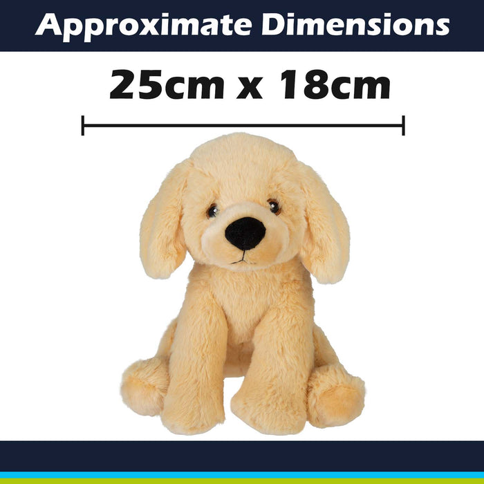Labrador Eco Soft Toy Planet Pals Animals Cream - 25cm x 18cm