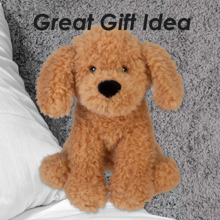 Cockapoo Eco Soft Toy Planet Pals Animals Brown - 25cm x 18cm