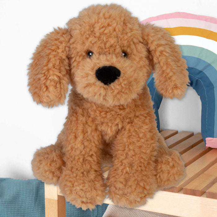 Cockapoo Eco Soft Toy Planet Pals Animals Brown - 25cm x 18cm